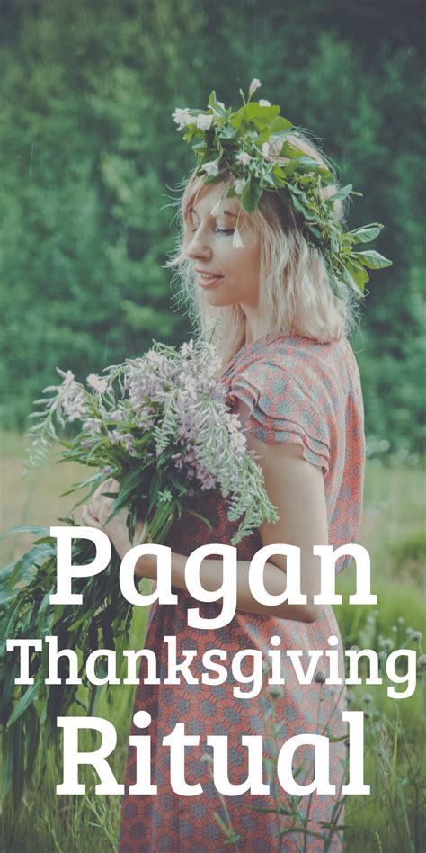 Thanksgiving for pagans
